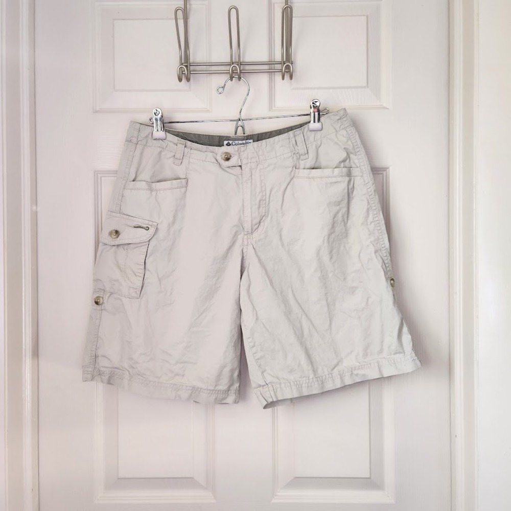 Columbia Men's Stone Cotton Cargo Hiking Shorts AL4360 Size 10 US 263